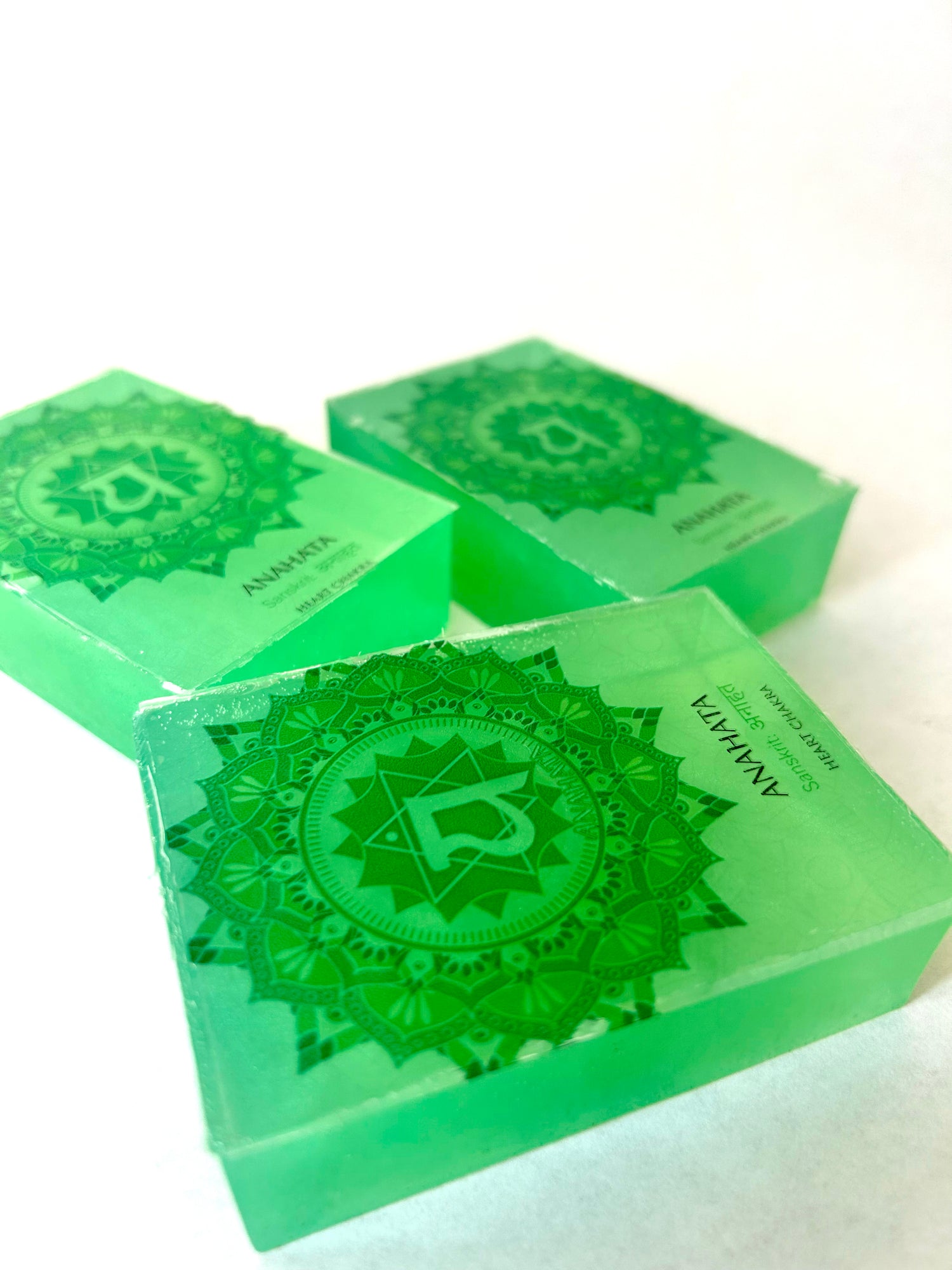 heart chakra soap