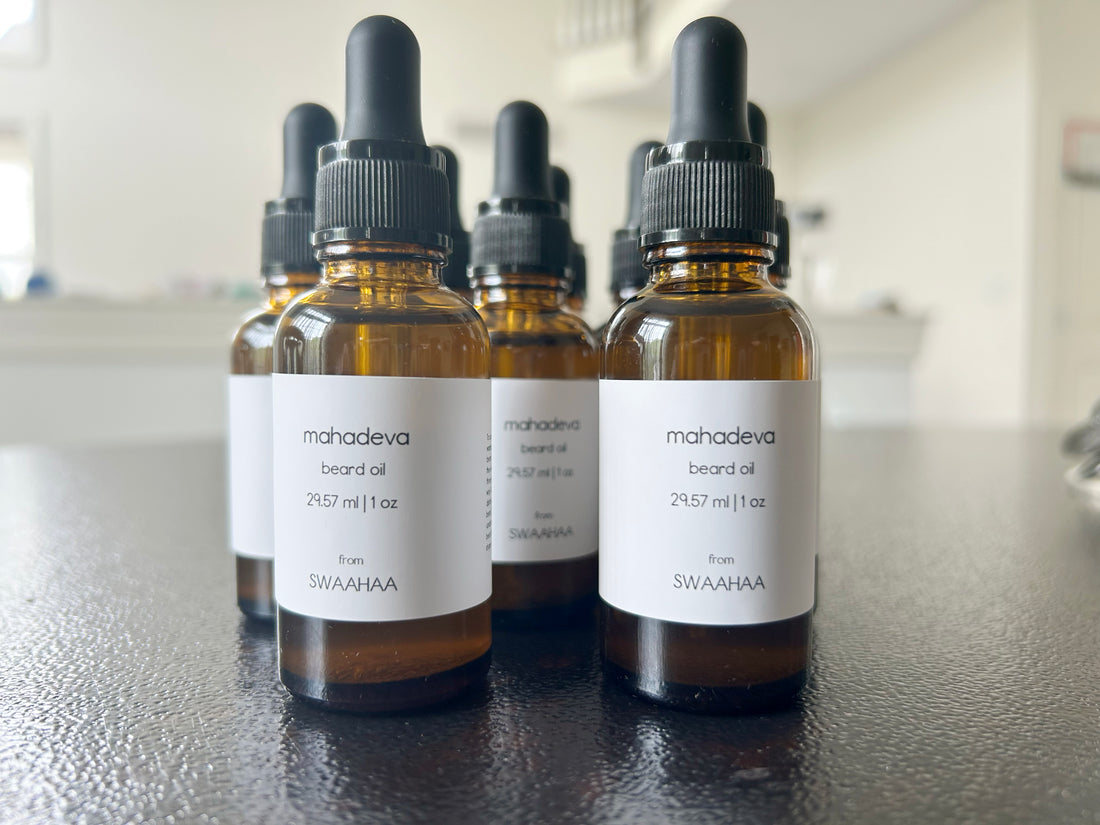 mahadeva beard oil